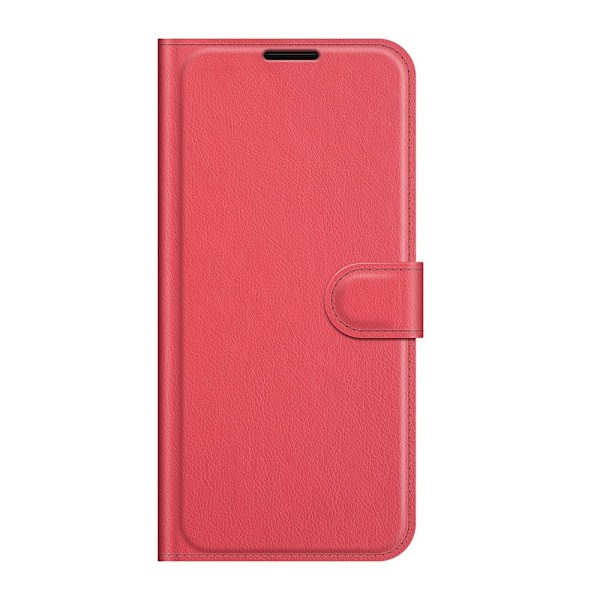 Nokia G10 / G20 Fodral Litchi Läder Röd