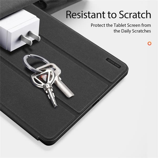 DUX DUCIS Galaxy Tab S10 FE Plus Fodral DOMO Tri-Fold Svart