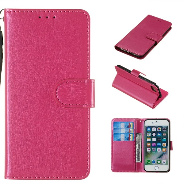 iPhone 7/8/SE (2020/2022) - Plånboksfodral - Rosa Rosa