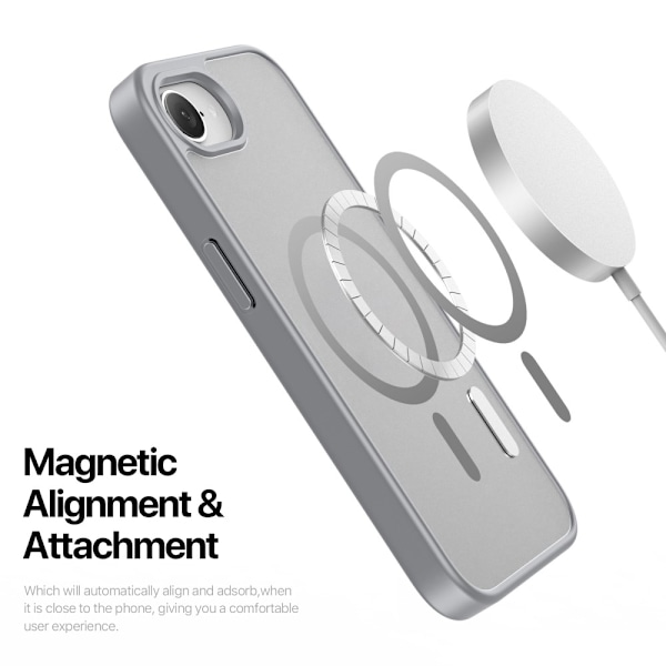 DUX DUCIS iPhone 16e Skal MagSafe Yind Series Grå