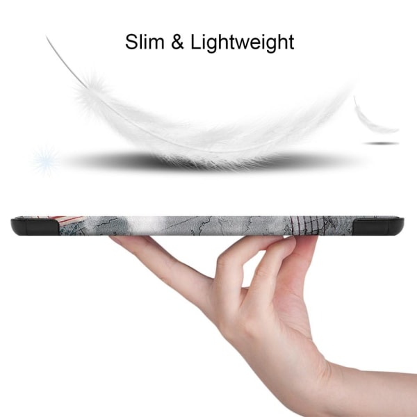 Samsung Galaxy Tab S6 Lite - Tri-Fold Fodral - Eiffeltornet
