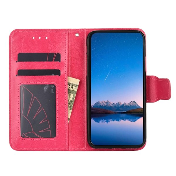 Sony Xperia 10 IV Fodral Läder Rosa