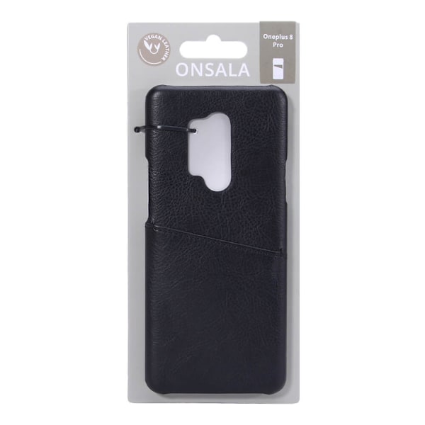 ONSALA OnePlus 8 Pro Skal Kortfack Svart