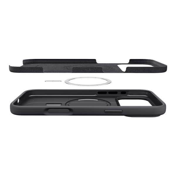 Spigen iPhone 17 Pro Max Skal MagSafe Silicone Fit Svart