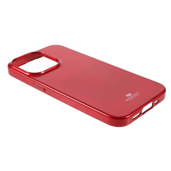 iPhone 13 Pro - Mercury Goospery Pearl Jelly Skal - Röd