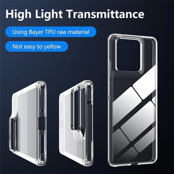 Motorola Edge 70 Skal TPU Transparent