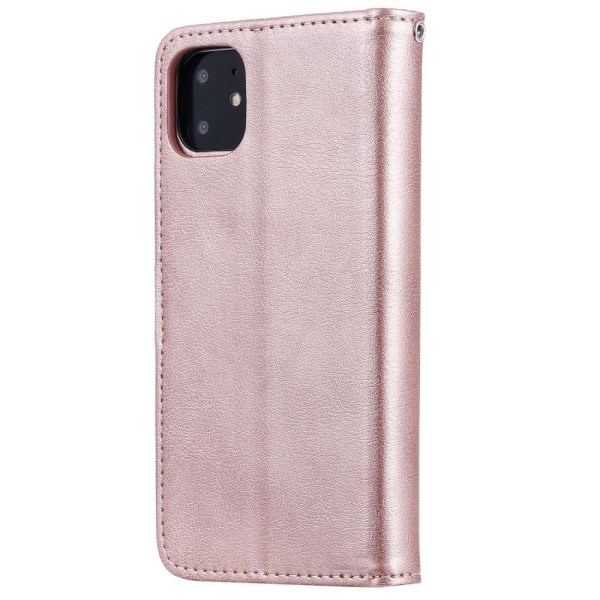 iPhone 11 - Plånboksfodral/Magnet Skal 2in1 - Roséguld Roséguld Roséguld