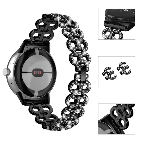 Google Pixel Watch / Watch 2 Kalebassformat Dekor Armband
