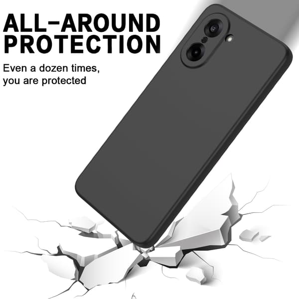 OnePlus Nord CE5 Skal Liquid Silikon Svart