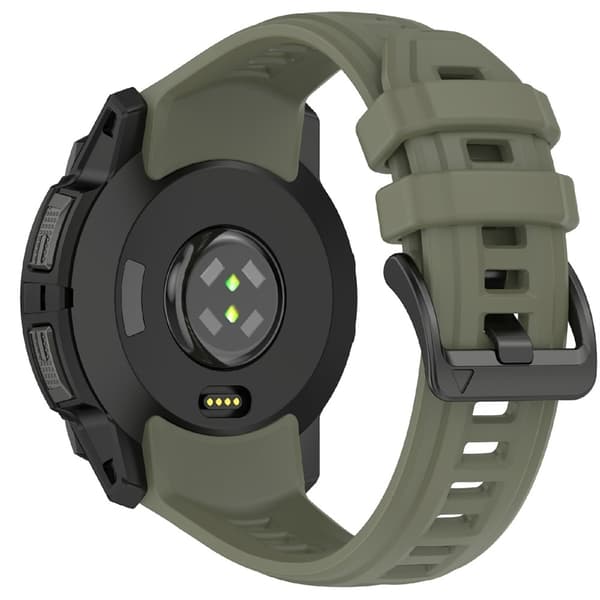 Garmin Instinct 3 50 mm Klockarmband Silikon Militär Grön