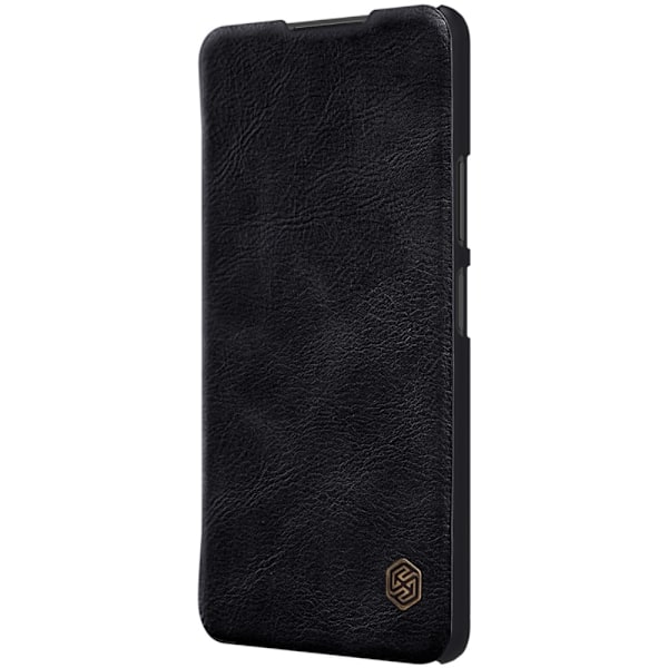Xiaomi Redmi Note 10 Pro - NILLKIN Qin Läder Fodral - Svart Svart