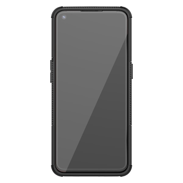 OnePlus Nord N10 5G - Ultimata Stöttåliga Skalet med Stöd - Svart Black Svart