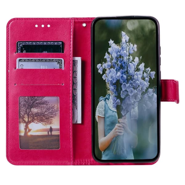 Samsung Galaxy A07 Fodral Mandala Läder Rosa