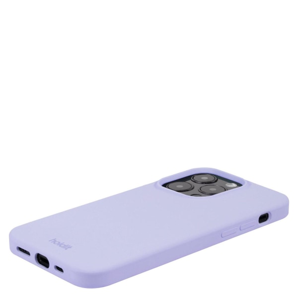 holdit iPhone 15 Pro Mobilskal Silikon Lavender
