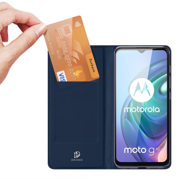 Motorola Moto G10/G20/G30 - DUX DUCIS Skin Pro Fodral - Blå Blue Blå