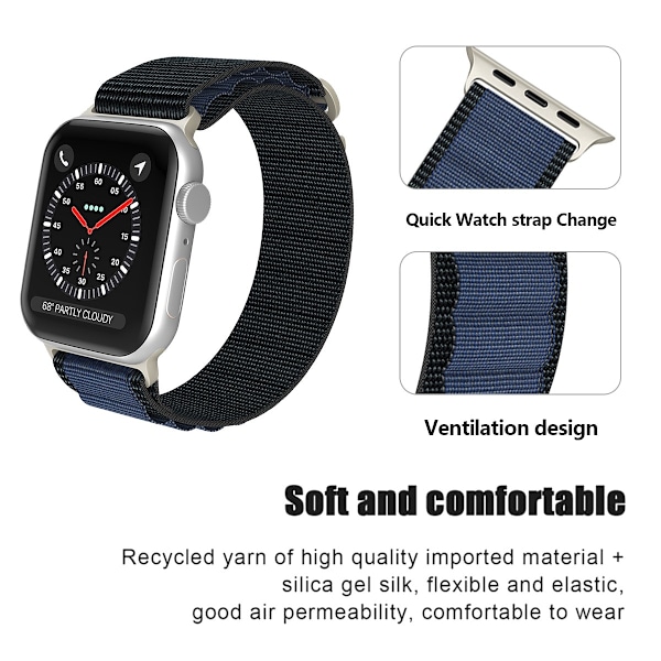 Apple Watch 38/40/41/42 mm Armband Alpine Pro Loop