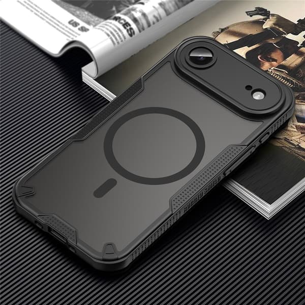 iPhone Air Skal MagSafe Hybrid Armor Svart