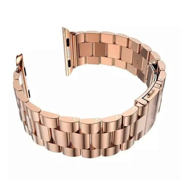 Lyxigt Metallarmband Apple Watch 42/44/45/49 mm Roséguld Roséguld Roséguld