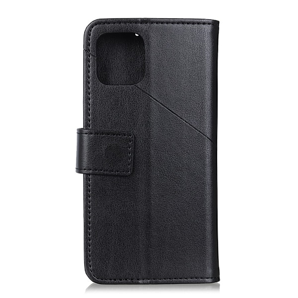 Xiaomi Mi 11 - Nit Dekor Läder Fodral - Svart Black Svart