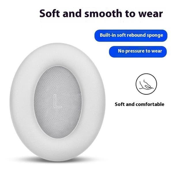 Öronkuddar För Bose QuietComfort Ultra Läder Vit