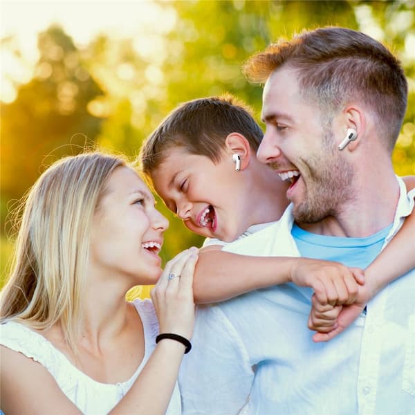 AHASTYLE 3-PACK AirPods Pro 2/1 Öronpluggar Silikon Vit