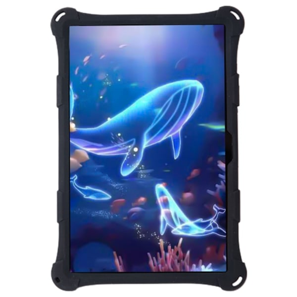 Galaxy Tab A8 10.5 Skal Pop It Fidget Kickstand Svart
