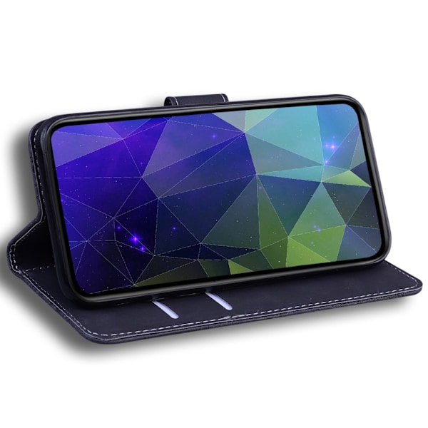 Samsung Galaxy S23 FE Fodral Läder Svart