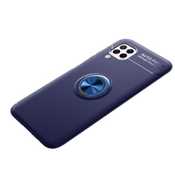 Huawei P40 Lite - Kickstand Ringskal - Blå Blue Blå