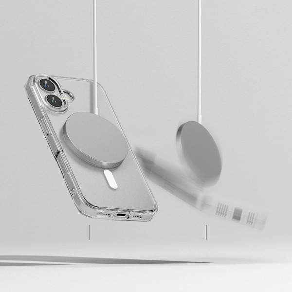 Ringke iPhone 16 Skal MagSafe Fusion Matt Transparent