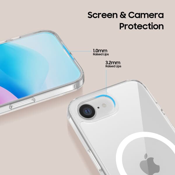 Tech-Protect iPhone 17e / 16e Skal MagSafe FlexAir Hybrid