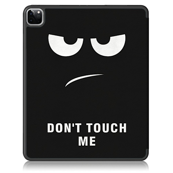 iPad Pro 12.9 (2020/2021) - Tri-Fold Fodral Med Pennhållare - Dont Touch Me Dont Touch Me