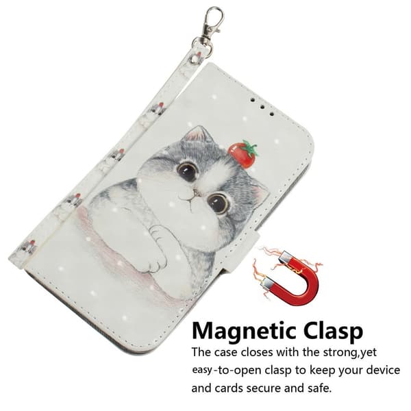 iPhone 17 Pro Fodral Med Tryck Gullig Katt