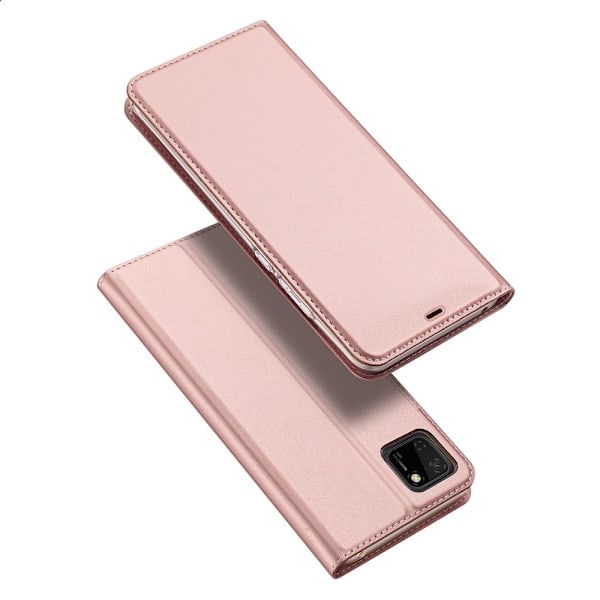 Huawei Y5p - DUX DUCIS Skin Pro Plånboksfodral - Roséguld Roséguld Roséguld