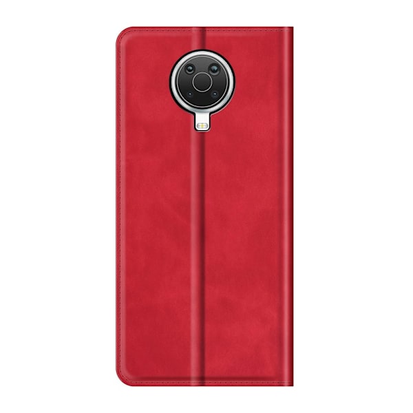 Nokia G10 / G20 Fodral Skin Touch Läder Röd