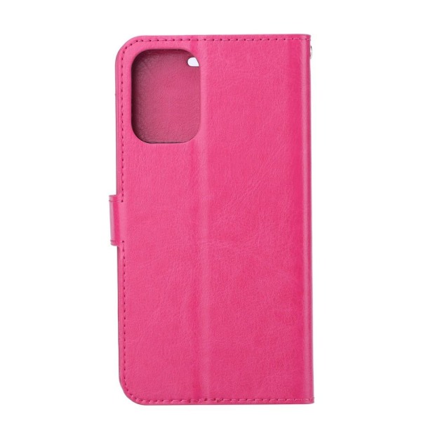 Samsung Galaxy S20 - Crazy Horse Plånboksfodral - Rosa Pink Rosa