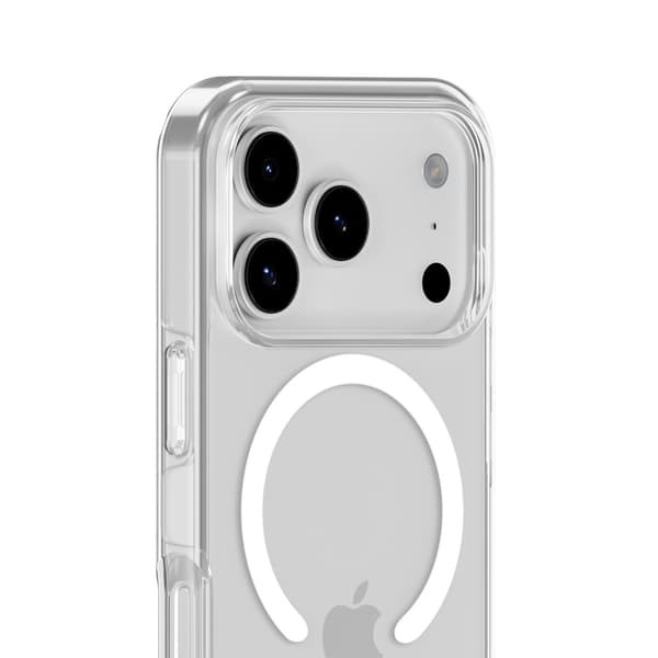 holdit iPhone 17 Pro Max MagSafe Mobilskal White/Transparent