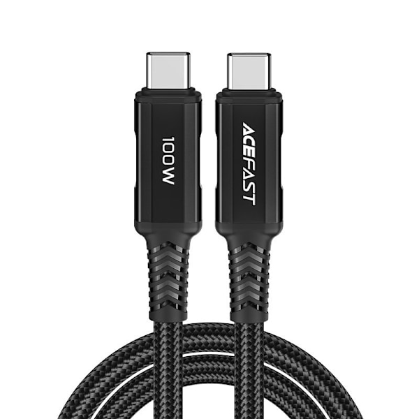 Acefast 100W USB-C Till USB-C 2m - Svart