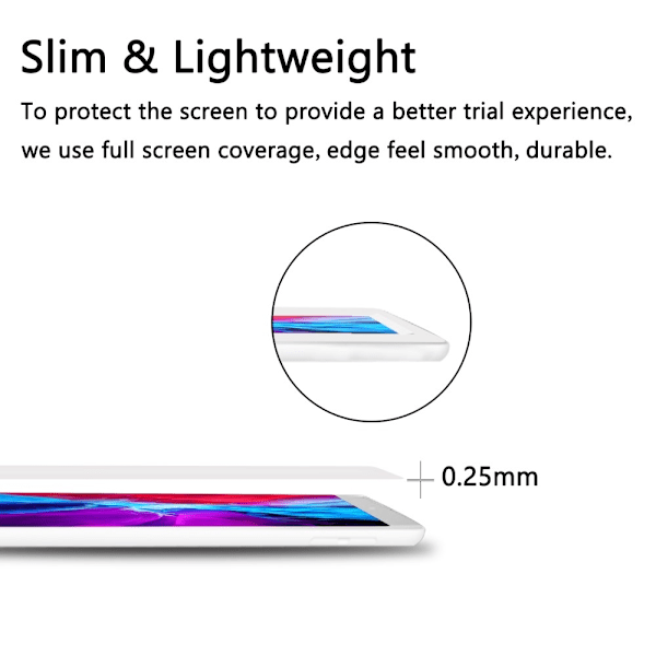 iPad Pro 12.9 2018/2020/2021/2022 Skärmskydd Anti Spy Privacy