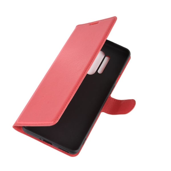 OnePlus 8 Pro - Litchi Plånboksfodral - Röd Röd