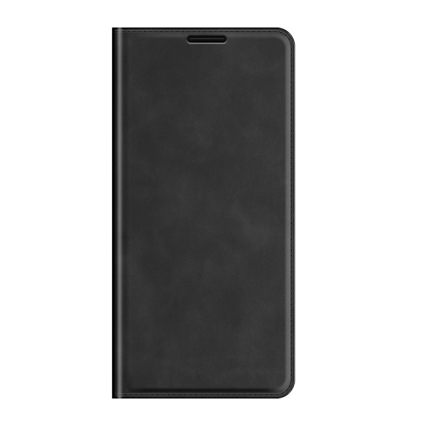 Realme GT 5G - Läder Flip Fodral - Svart