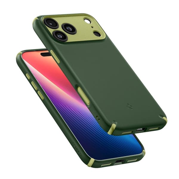 Spigen iPhone 17 Pro Skal MagSafe Nano Pop Avo Green