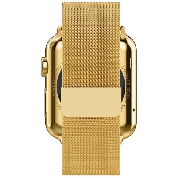 Milanese Loop Metall Armband Apple Watch 41/40/38 mm - Guld Gold Guld