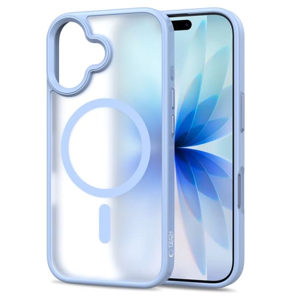 Tech-Protect iPhone 17 Skal MagSafe MagMat Mist Blue