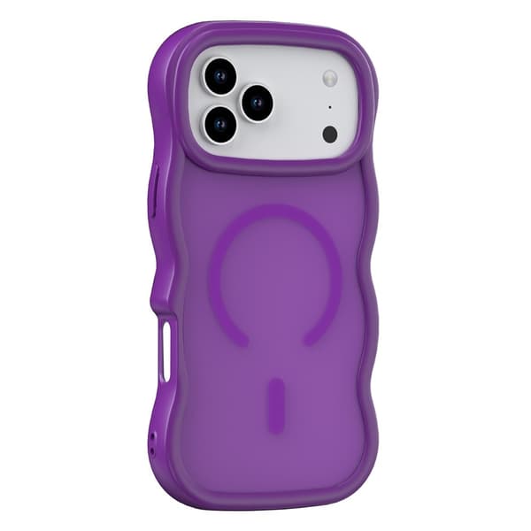 iPhone 17 Pro Max Skal MagSafe Wavy Matt Lila