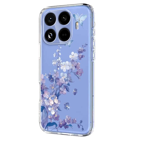 Xiaomi 15T Pro Skal Med Tryck Blommor