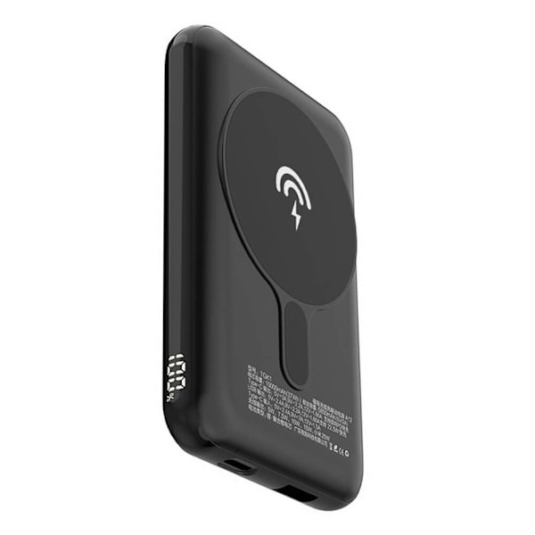 Dudao 10000 mAh Power Bank MagSafe - Svart
