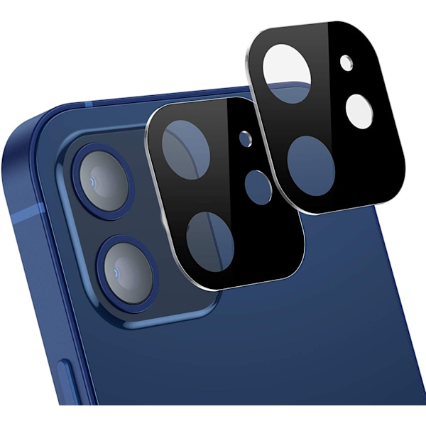 [2-Pack] iPhone 11 Linsskydd I Härdat Glas - Svart