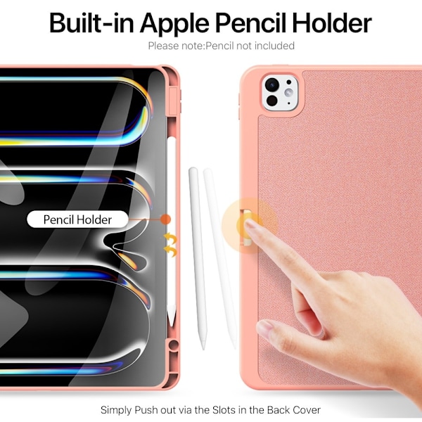 DUX DUCIS iPad Pro 13 2024 DOMO Series Fodral Roséguld