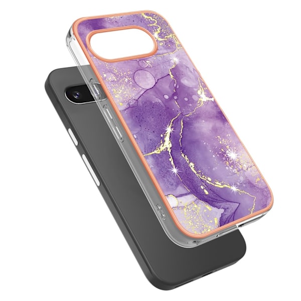 Google Pixel 9a Skal Marmor Lila