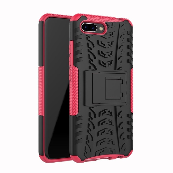 Huawei Honor 10 - Ultimata stöttåliga skalet med stöd - Rosa Pink Rosa